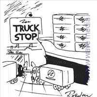 container loading vehicle