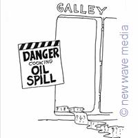 oil-spill on board