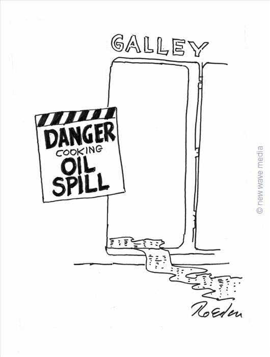 oil-spill on board